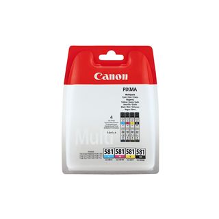 CANON CLI-581 Value Pack Tintenpatrone Mehrfarbig (2103C004AA)