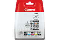 CANON PGI-580PGBK/CLI-581 Multipack Tintenpatrone Mehrfarbig (2078C005AA)