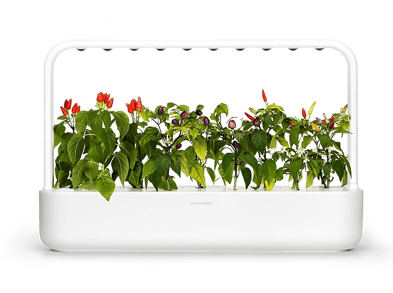 CLICK & GROW Tuinpot Smart Garden 9 Wit (CG-SG9WHT)