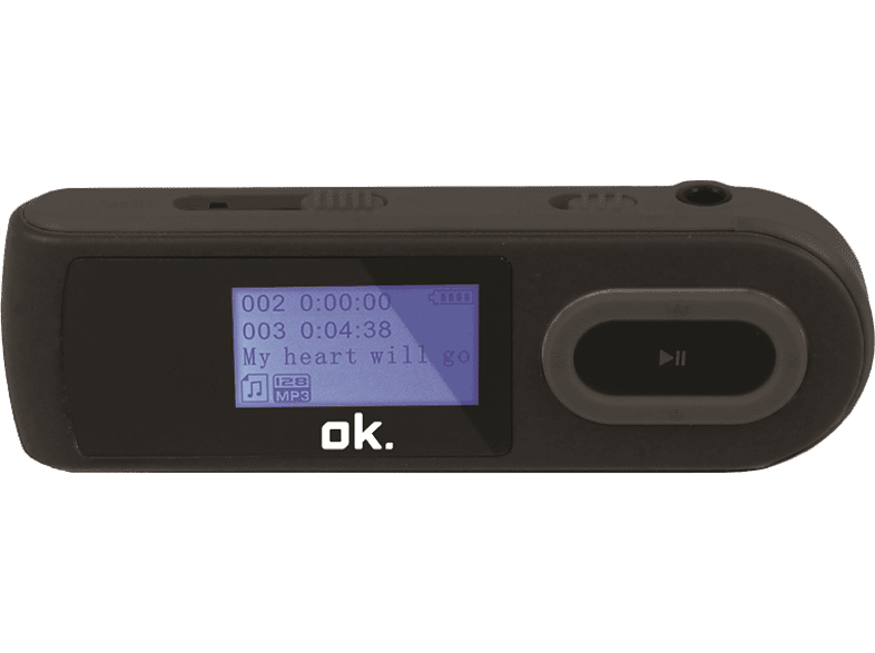 OK MP3-speler Zwart 4 GB (OAP2040-4)