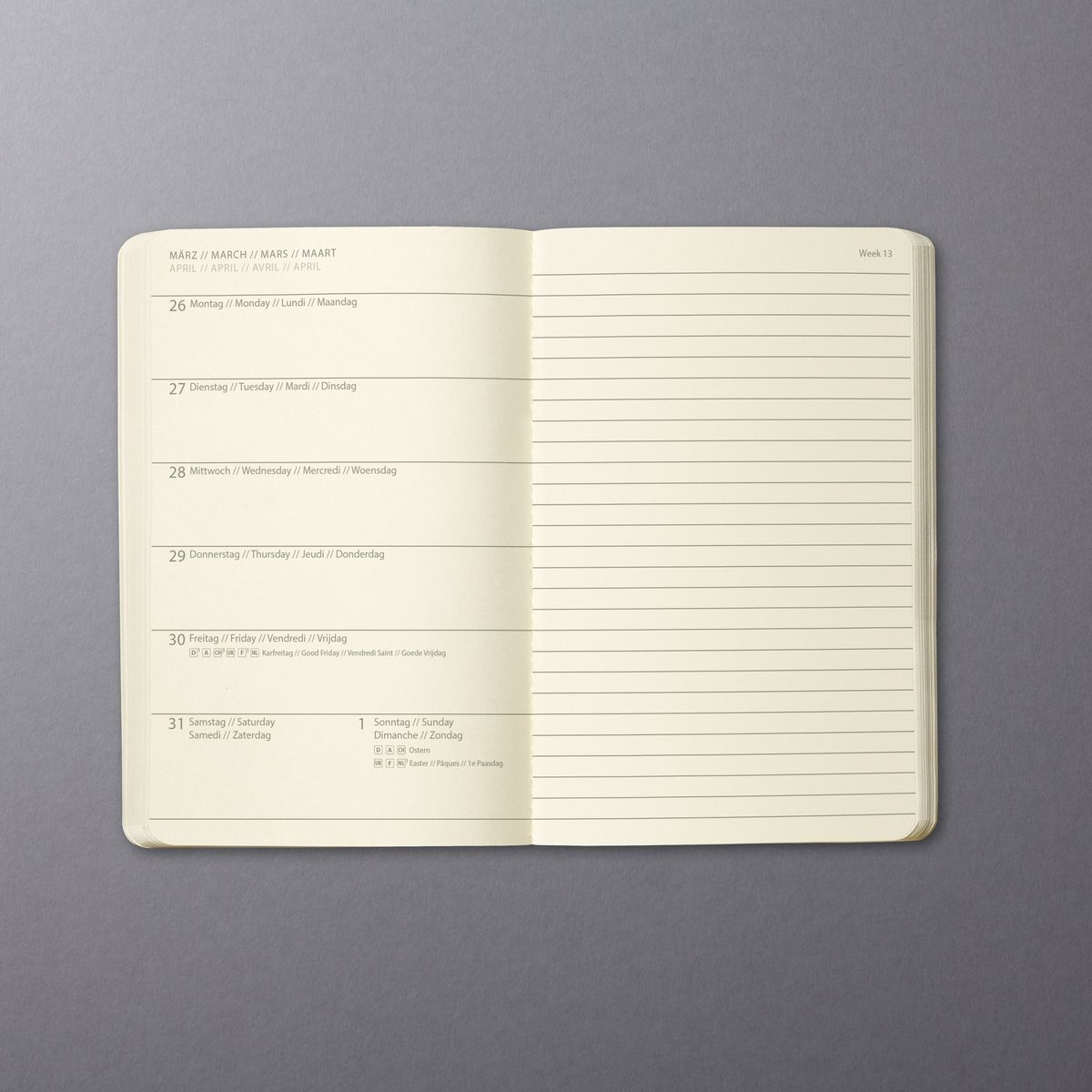 SIGEL Sigel C1814 CONCEPTUM® 2018 Wochennotiz-Kalender Schwarz