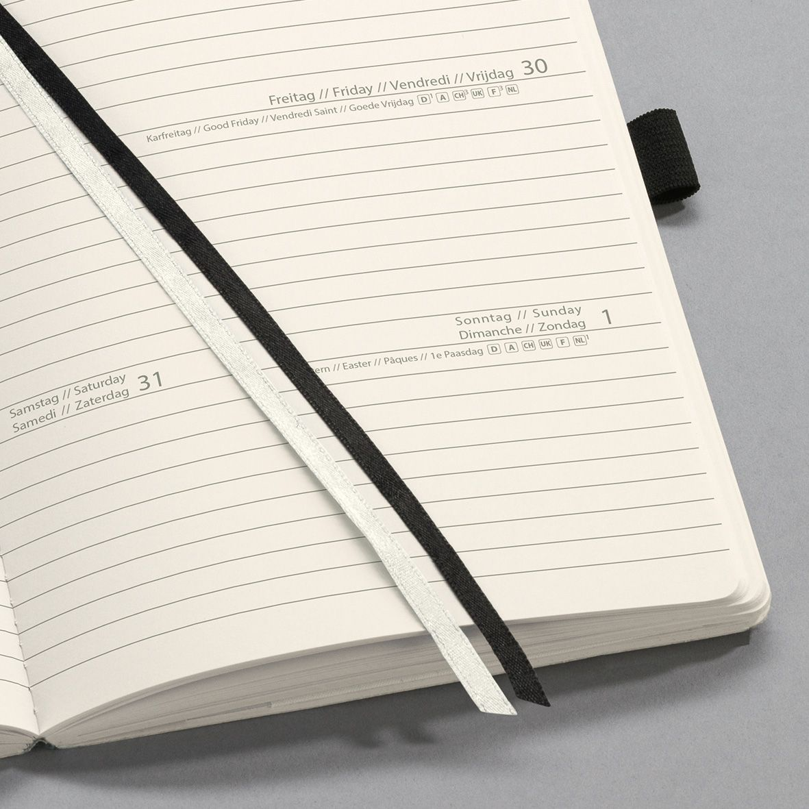 SIGEL Sigel C1823  CONCEPTUM® 2018 Wochenkalender Schwarz