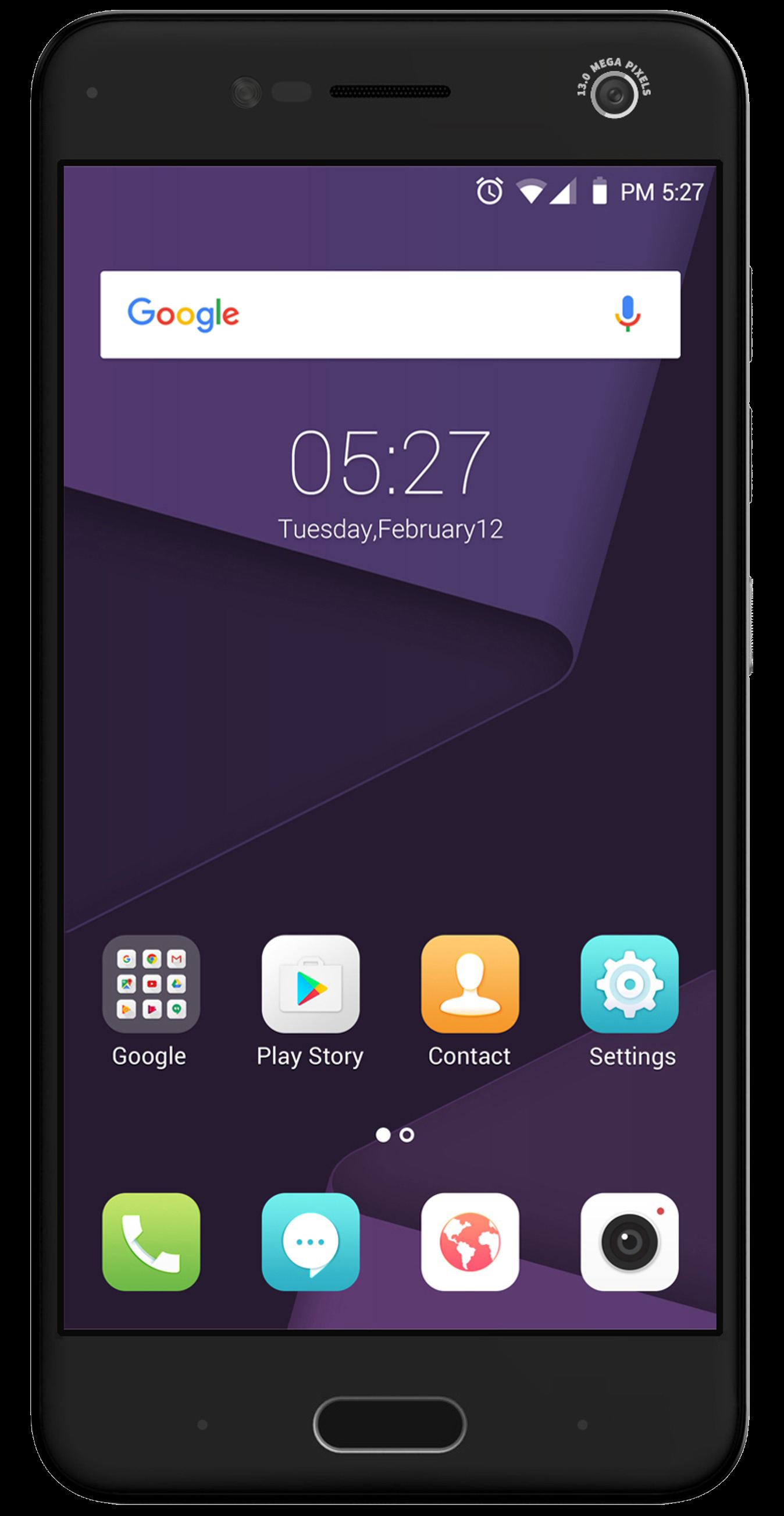 ZTE Blade V8 32 GB Grau Dual SIM