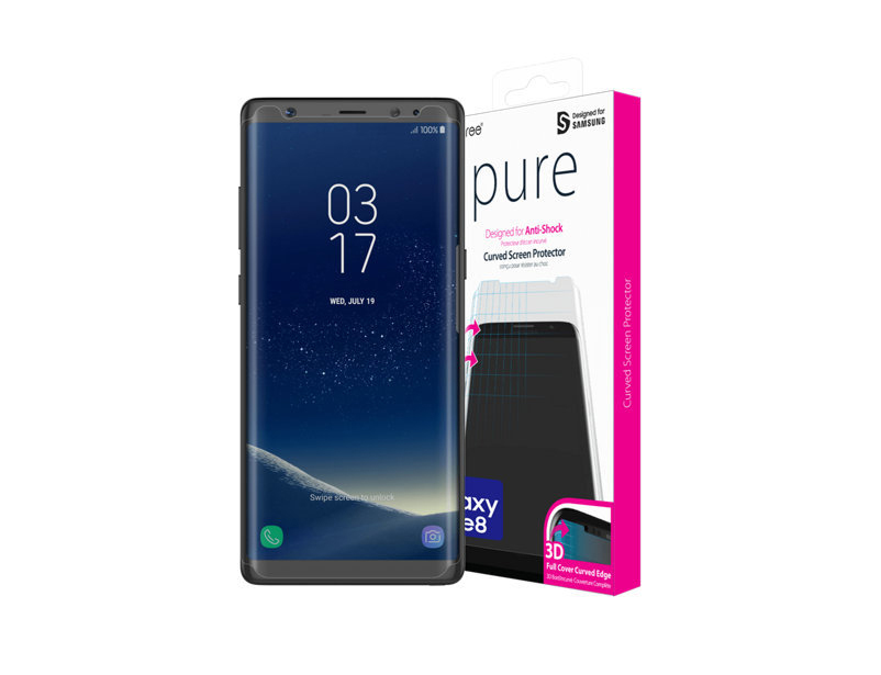 SAMSUNG araree Schutzfolie (für Samsung Galaxy Note8, Galaxy Note8 Duos)
