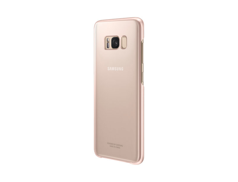 SAMSUNG Clear, Backcover, Samsung, Galaxy S8, Pink