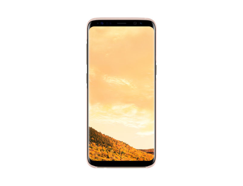 SAMSUNG Clear, Backcover, Samsung, Galaxy S8, Pink