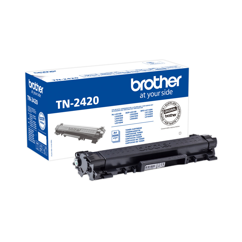 BROTHER TN-2420 Schwarz Toner (TN-2420)