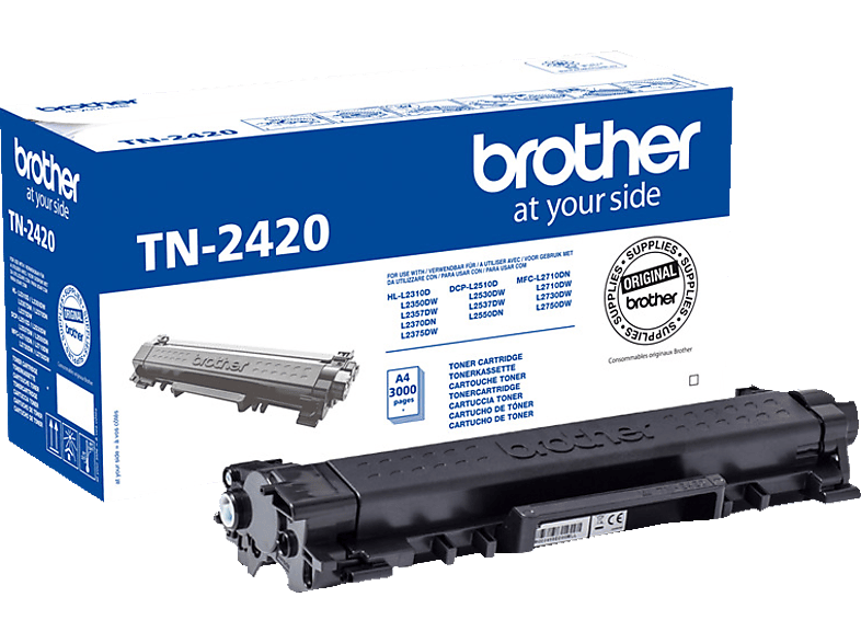 BROTHER TN-2420 Toner Schwarz (TN-2420)