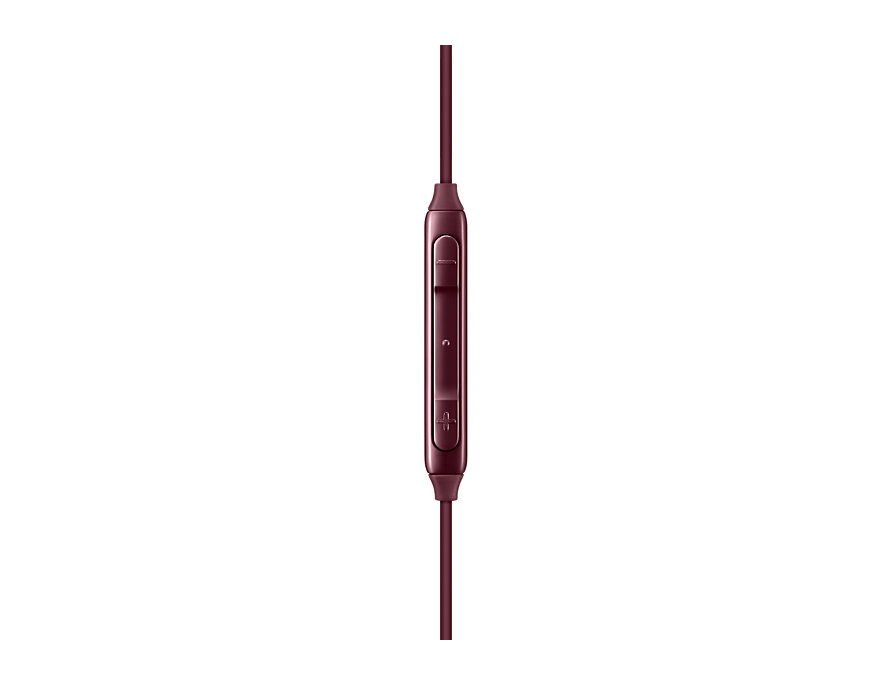 SAMSUNG Samsung Earphones Tuned by AKG in Burgundy, In-ear Headset Burgundy