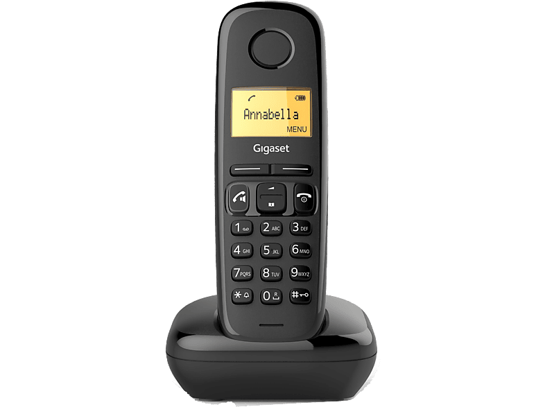 GIGASET A270 Dect Telefon Siyah_0