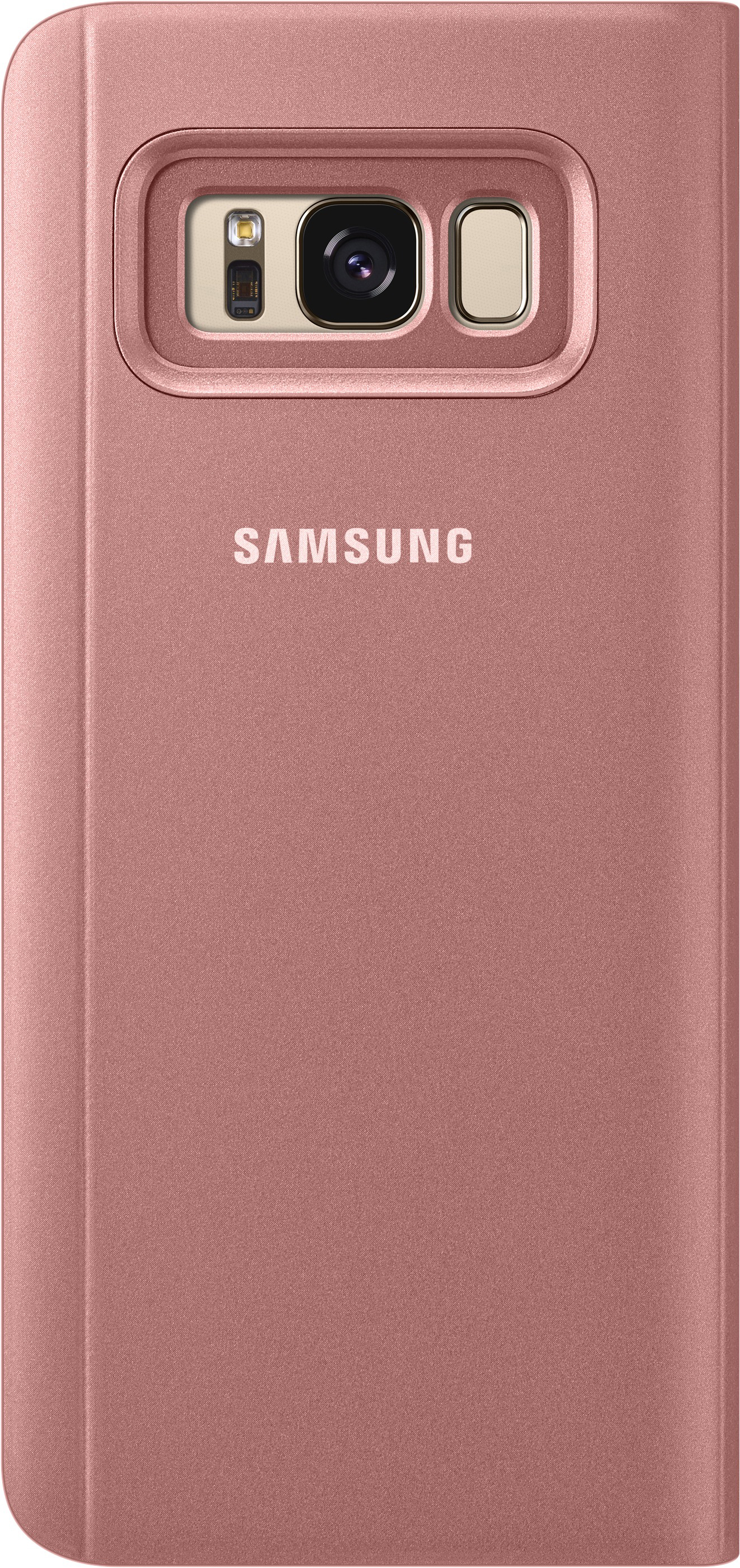 SAMSUNG Clear View, Bookcover, Samsung, Galaxy S8, Pink