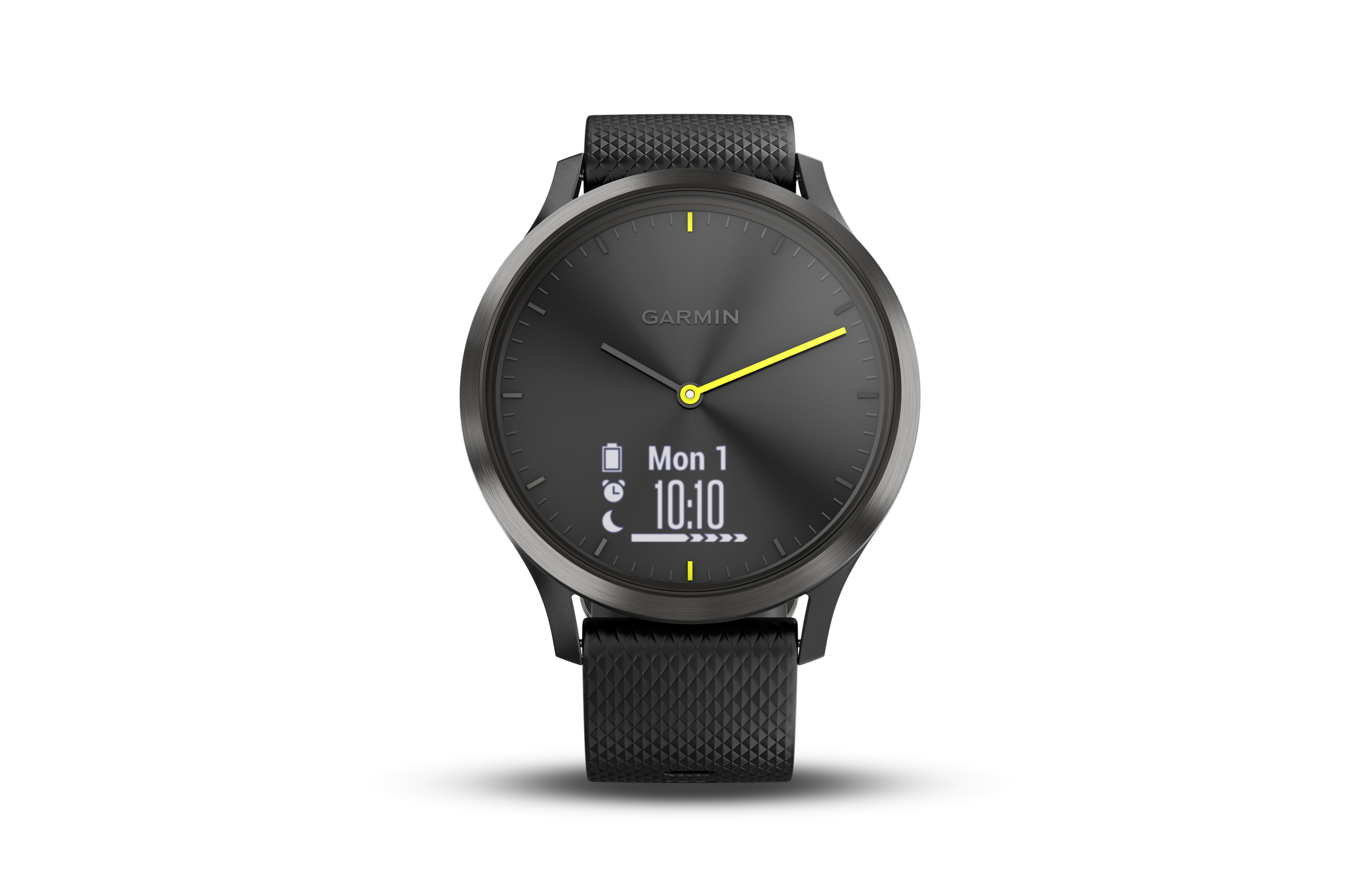 GARMIN vívomove HR Sport, Fitness Tracker, L, Schwarz