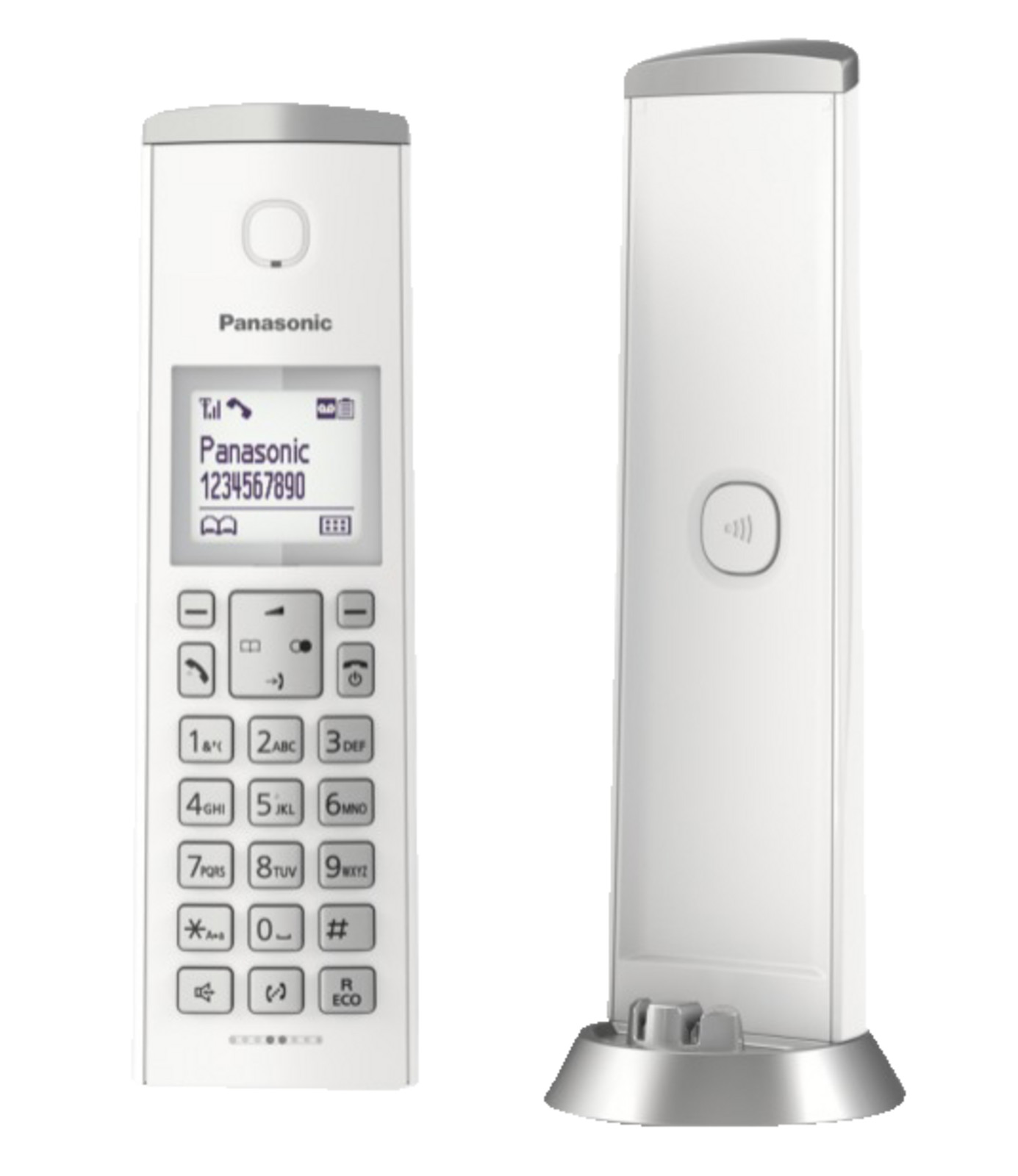 Telefono Fisso Panasonic KX-TGC420GW Bianco Con Segreteria - Foto 10