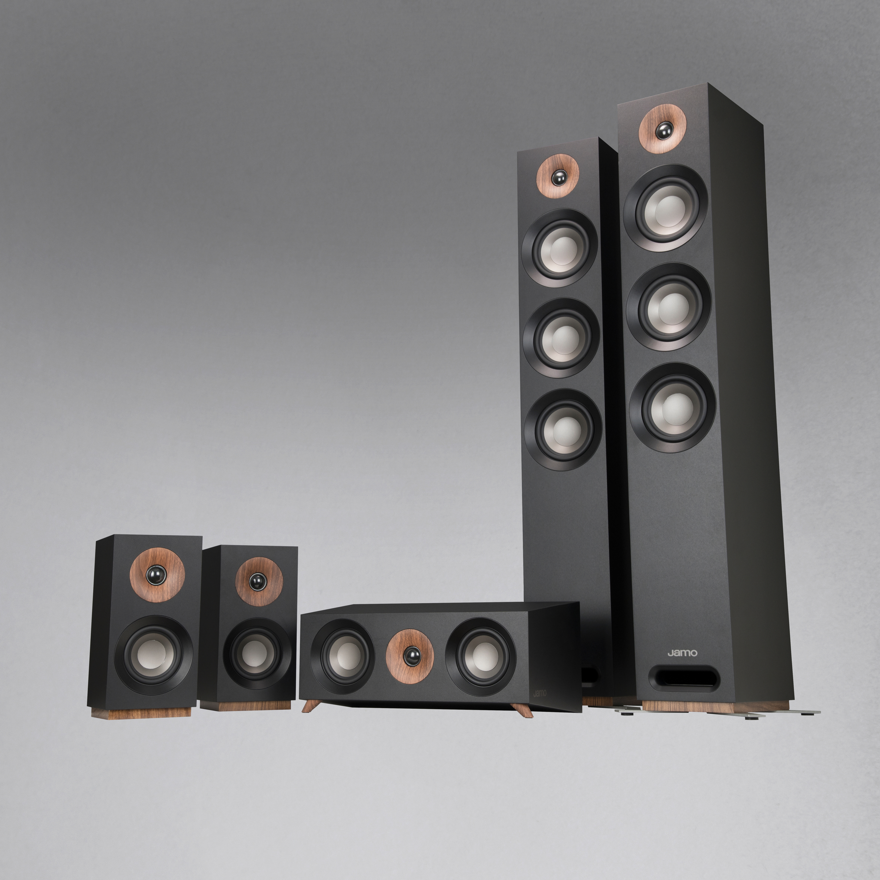 JAMO S 809 Heimkino System, Schwarz