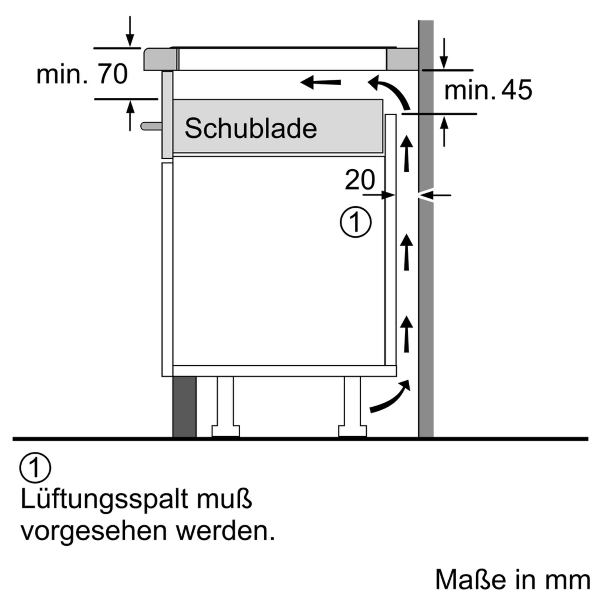 BOSCH PXY801KW1E Induktionskochfeld (792 mm breit, 4 Kochzonen)