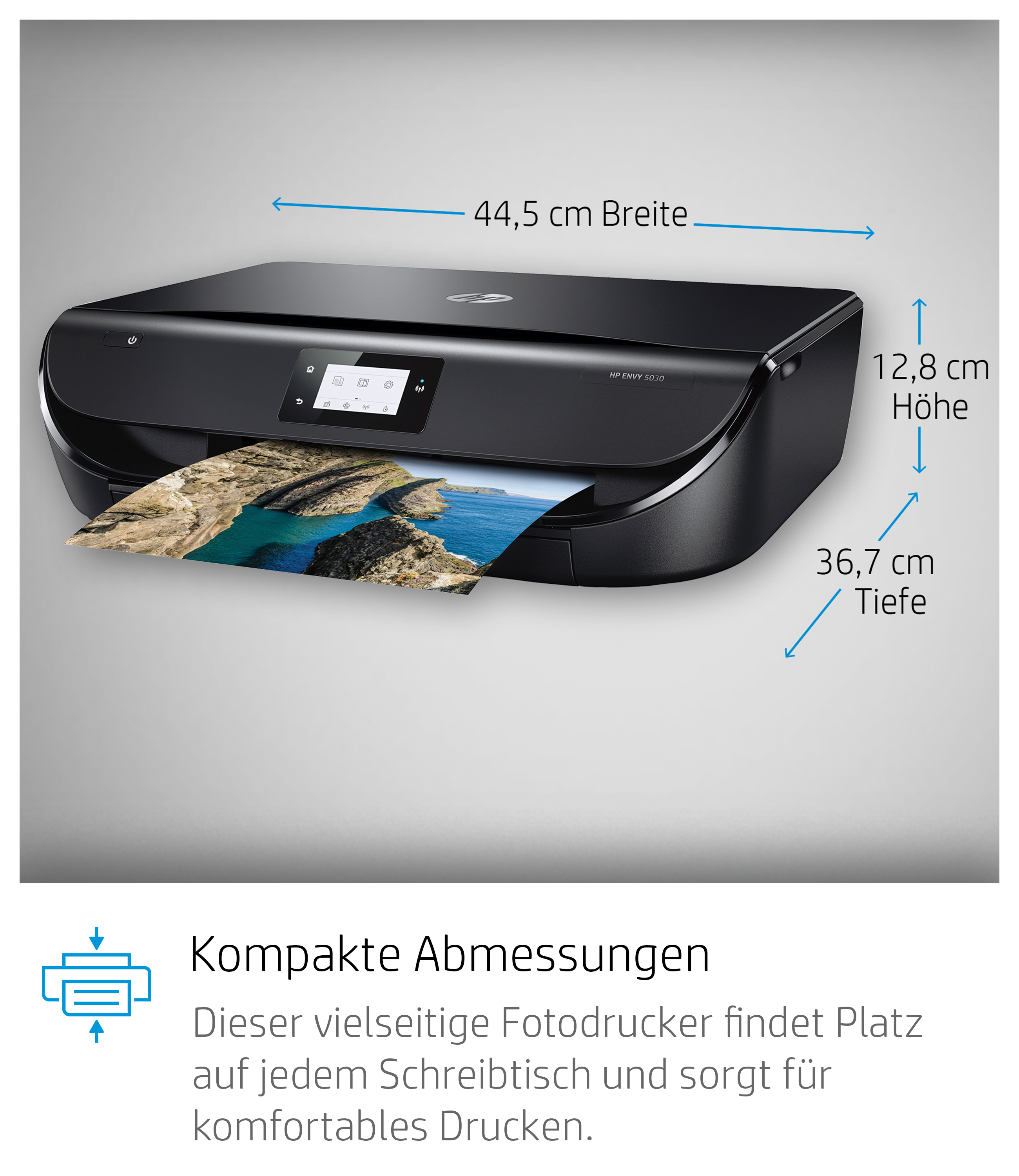 HP Envy 5030 (Instant Ink) 3-in-1 Multifunktionsdrucker