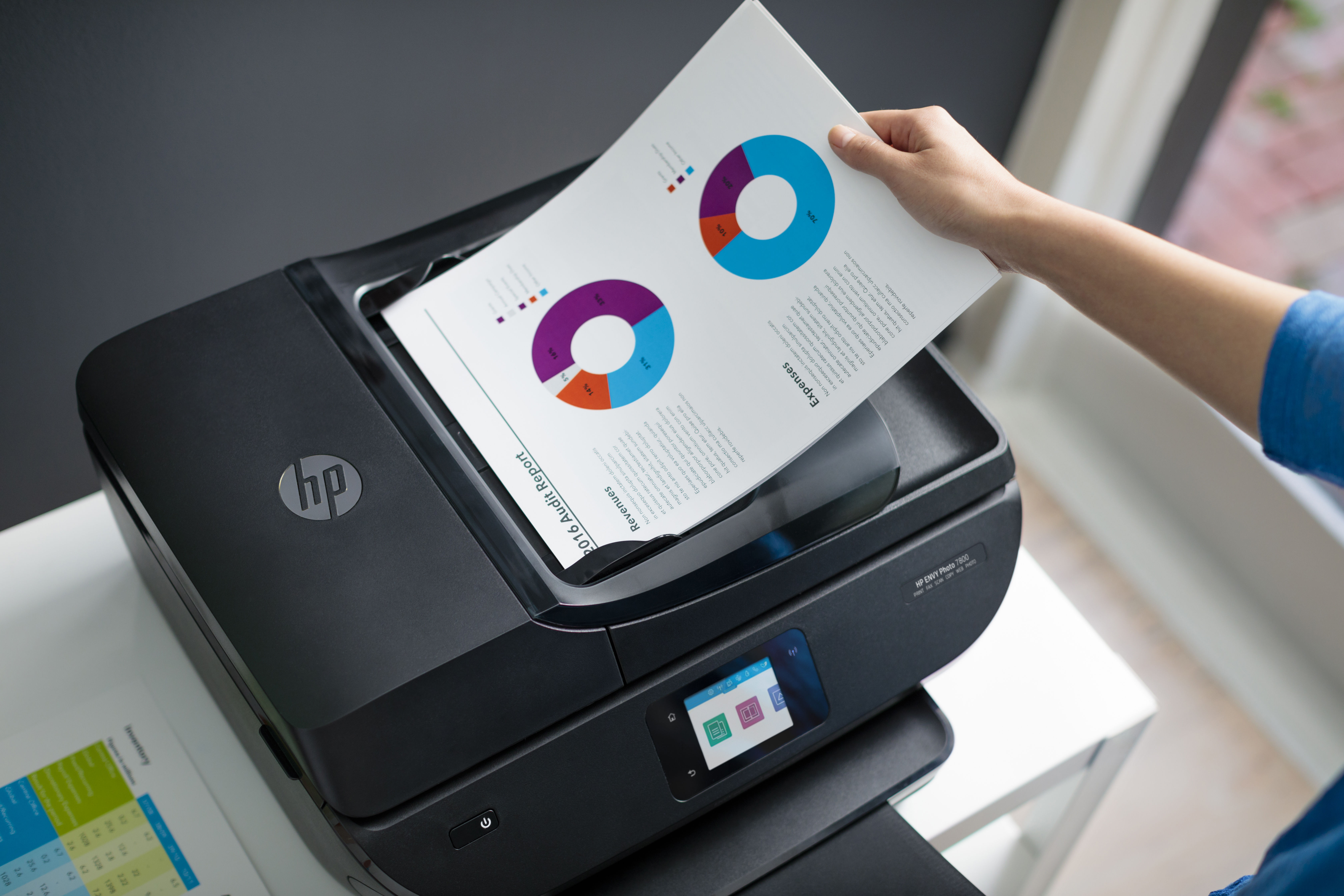 HP ENVY Photo 7830 (Instant 4-in-1 Multifunktionsdrucker WLAN Thermal Netzwerkfähig Ink) Inkjet