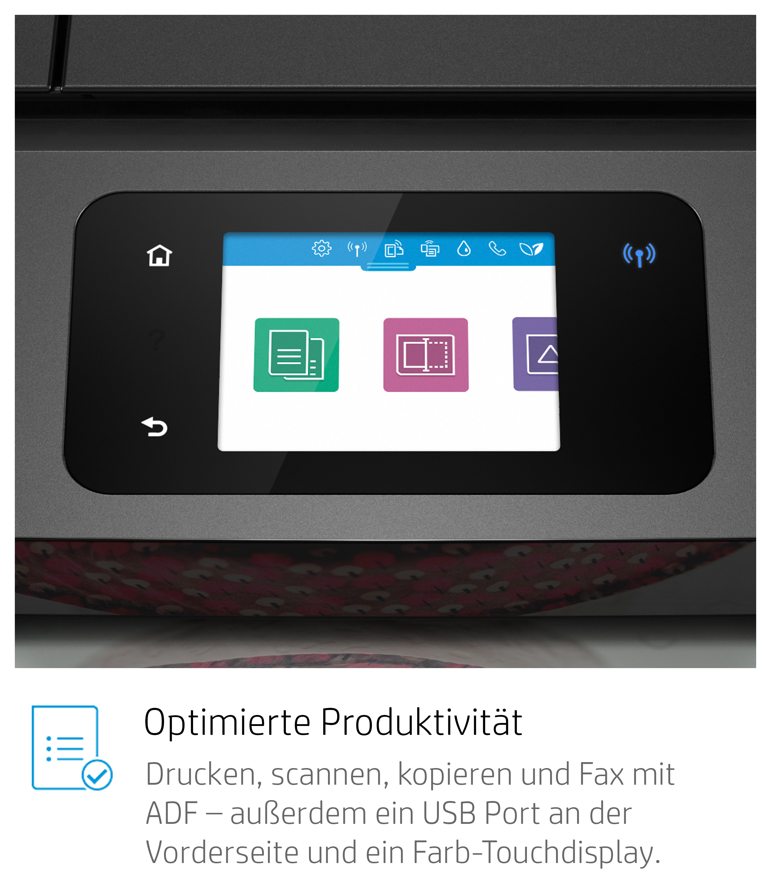 HP ENVY Photo 7830 WLAN Inkjet Ink) Netzwerkfähig Multifunktionsdrucker (Instant Thermal 4-in-1