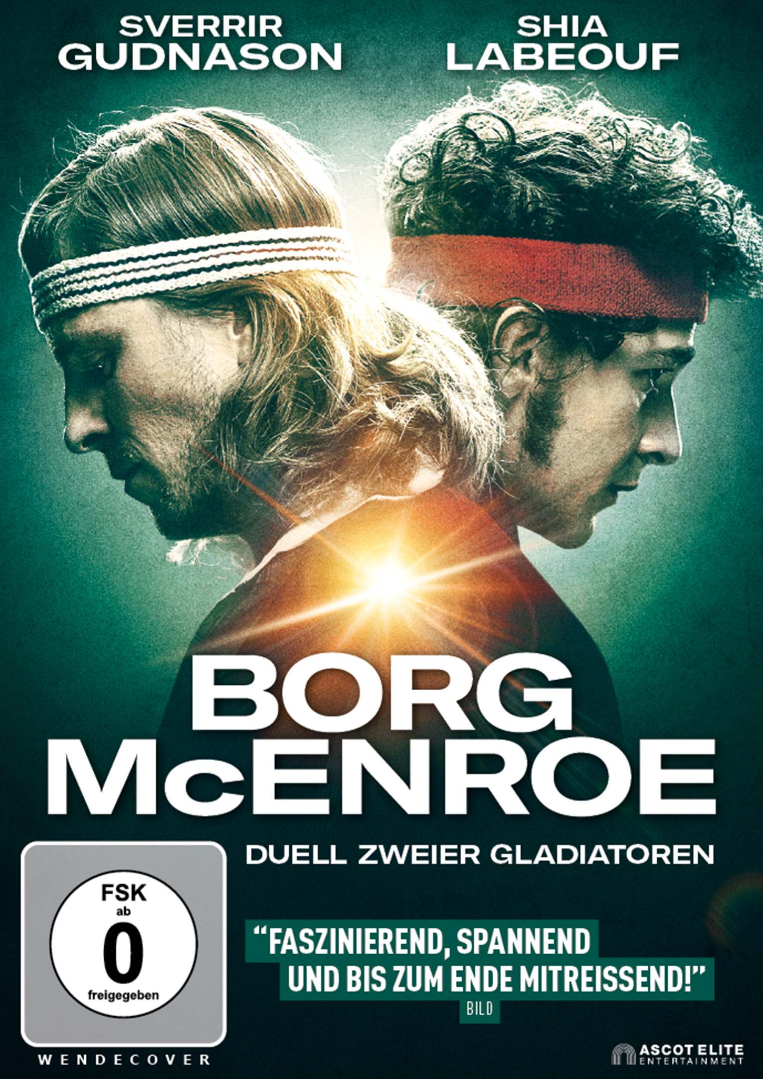 DVD Gladiatoren vs. McEnroe Borg zweier Duell -