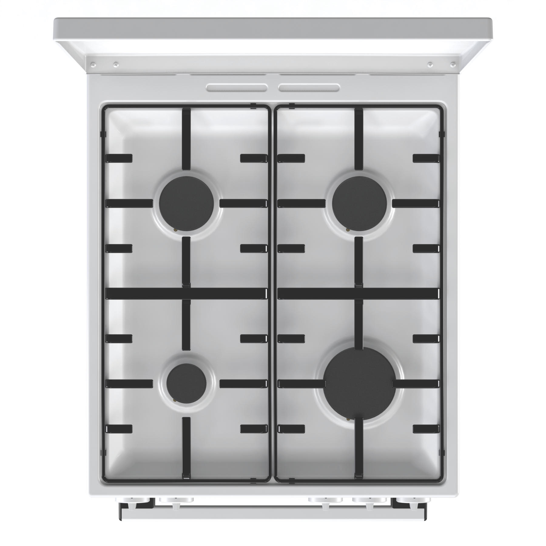 GORENJE G5111WH Gasherd (EEK: A, Gaskochfeld, 70 l, Weiß)
