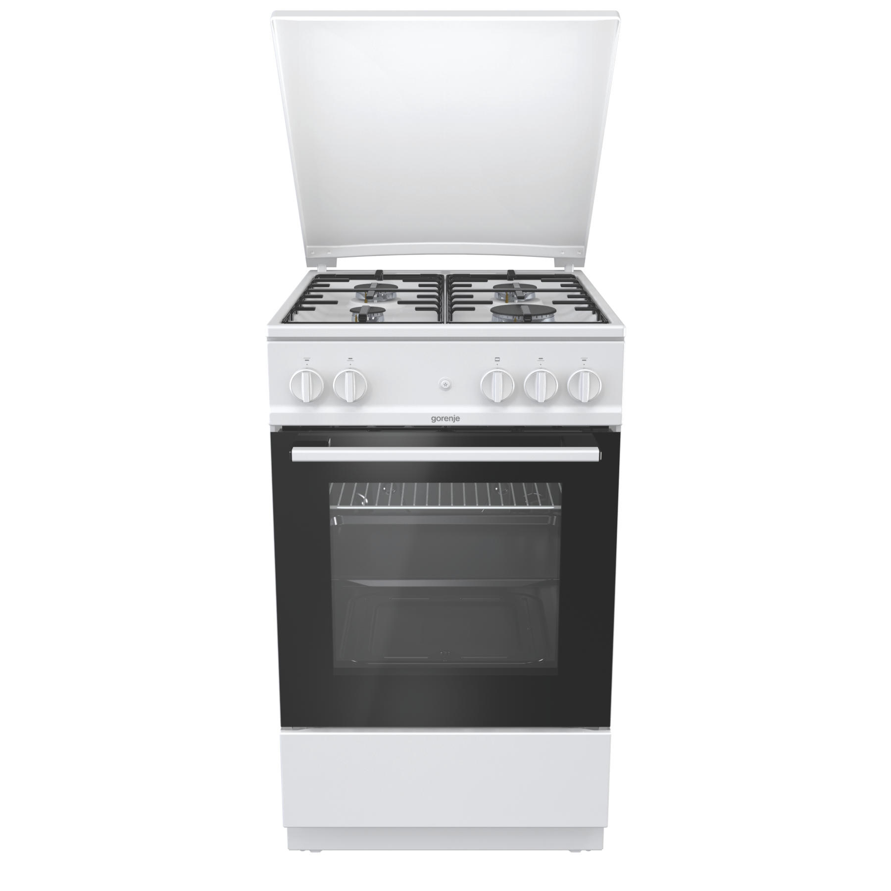 GORENJE G5111WH Gasherd (EEK: A, Gaskochfeld, 70 l, Weiß)