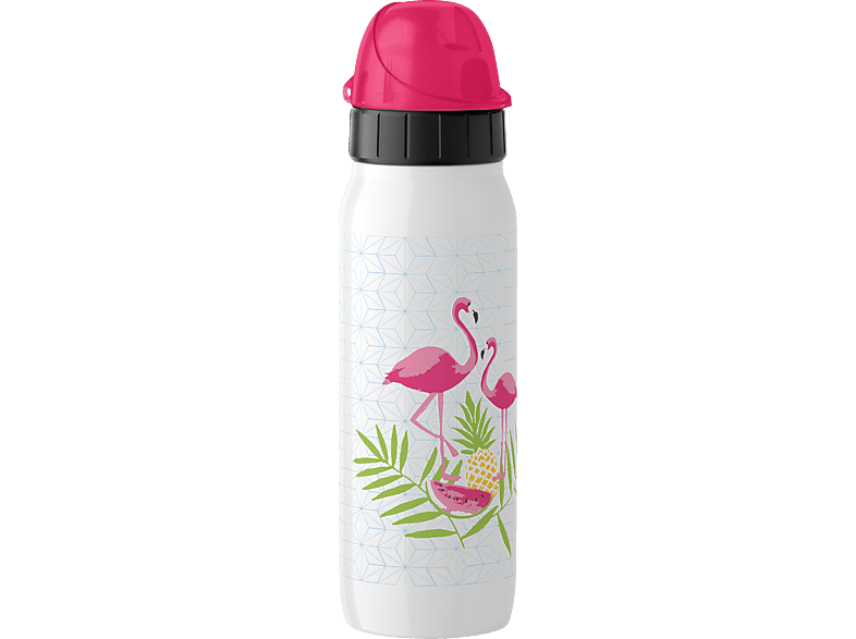 Weiß/Pink Iso2Go Trinkflasche EMSA 518377
