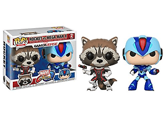 FUNKO Rocket vs. Megaman - Figurine en vinyl (Multicouleur)