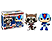 FUNKO Rocket vs. Megaman - Figurine en vinyl (Multicouleur)