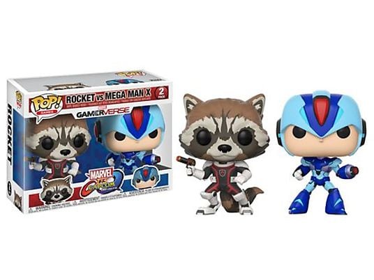 FUNKO Rocket vs. Megaman - Statuetta in vinile (Multicolore)