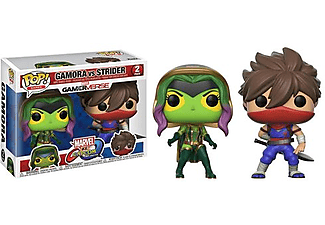 FUNKO Marvel vs. Capcom: Gamora vs. Strider POP! Vinyl - Figures de jeu - 9 cm - Figurine en vinyl (Multicolore)