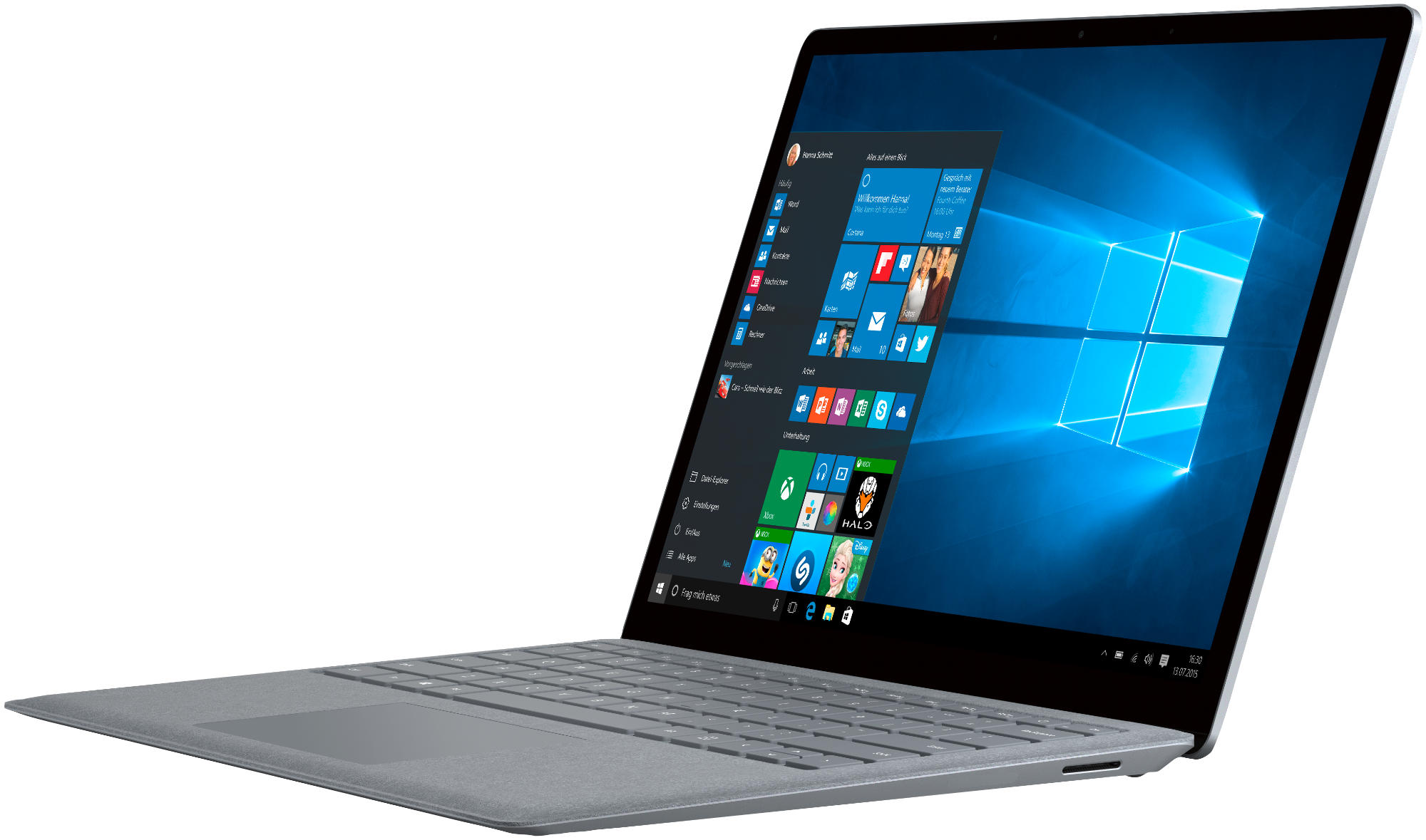 MICROSOFT Surface Laptop - 13,5 Zoll - Intel® Core™ i5 i5-7200U - 4 GB - 128 GB - Intel® HD 620 - Windows 10