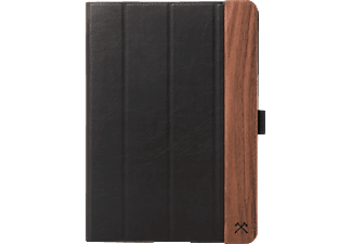 WOODCESSORIES WOODCESSORIES EcoFlip - Premium iPad cover in pelle - iPad Pro 12.9" - Noce/Nero - Custodia per tablet (Nero/Noce)