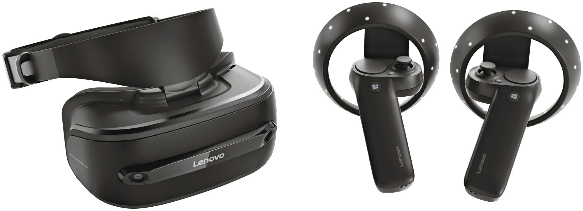 Gafas de realidad virtual - Lenovo Explorer, Mixed Reality, Motion Sensor Tracking, USB 3.0 +