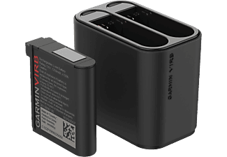 GARMIN GARMIN Caricabatterie con doppia - Per VIRB Ultra - Nero - caricabatterie (Nero)