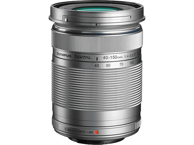 OLYMPUS Telelens M.Zuiko Digital ED 40-150 F4.0-5.6 R Silver (V315030SE000)