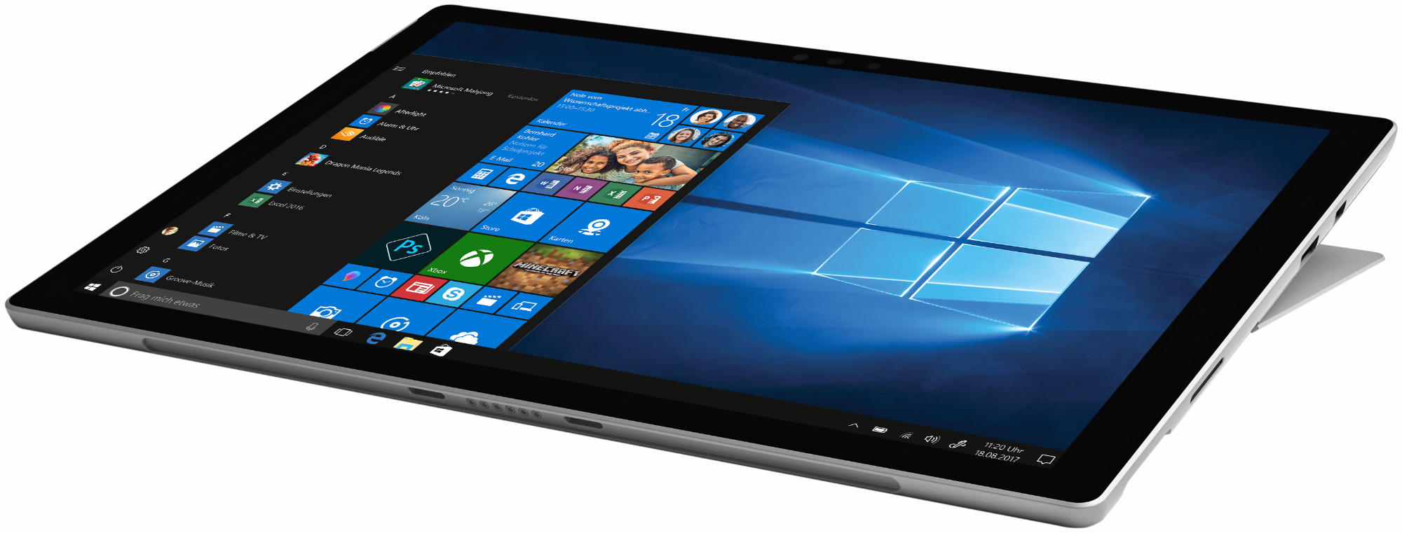 MICROSOFT Surface Pro - 12,3 Zoll - Intel® Core™ i5 i5-7300U - 8 GB - 256 GB - Intel® HD 620 - Windows 10 Pro (64 Bit)