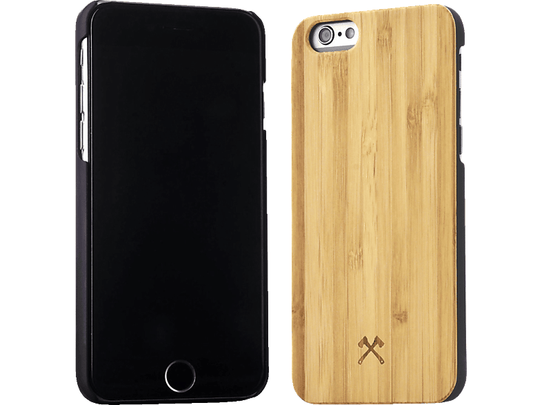 WOODCESSORIES EcoCase Classic, Backcover, Apple, iPhone 6s, iPhone 6, Bambus/Schwarz