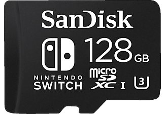 SANDISK SDSQXAO-GN6ZA - microSDXC™ Karte  (Schwarz)