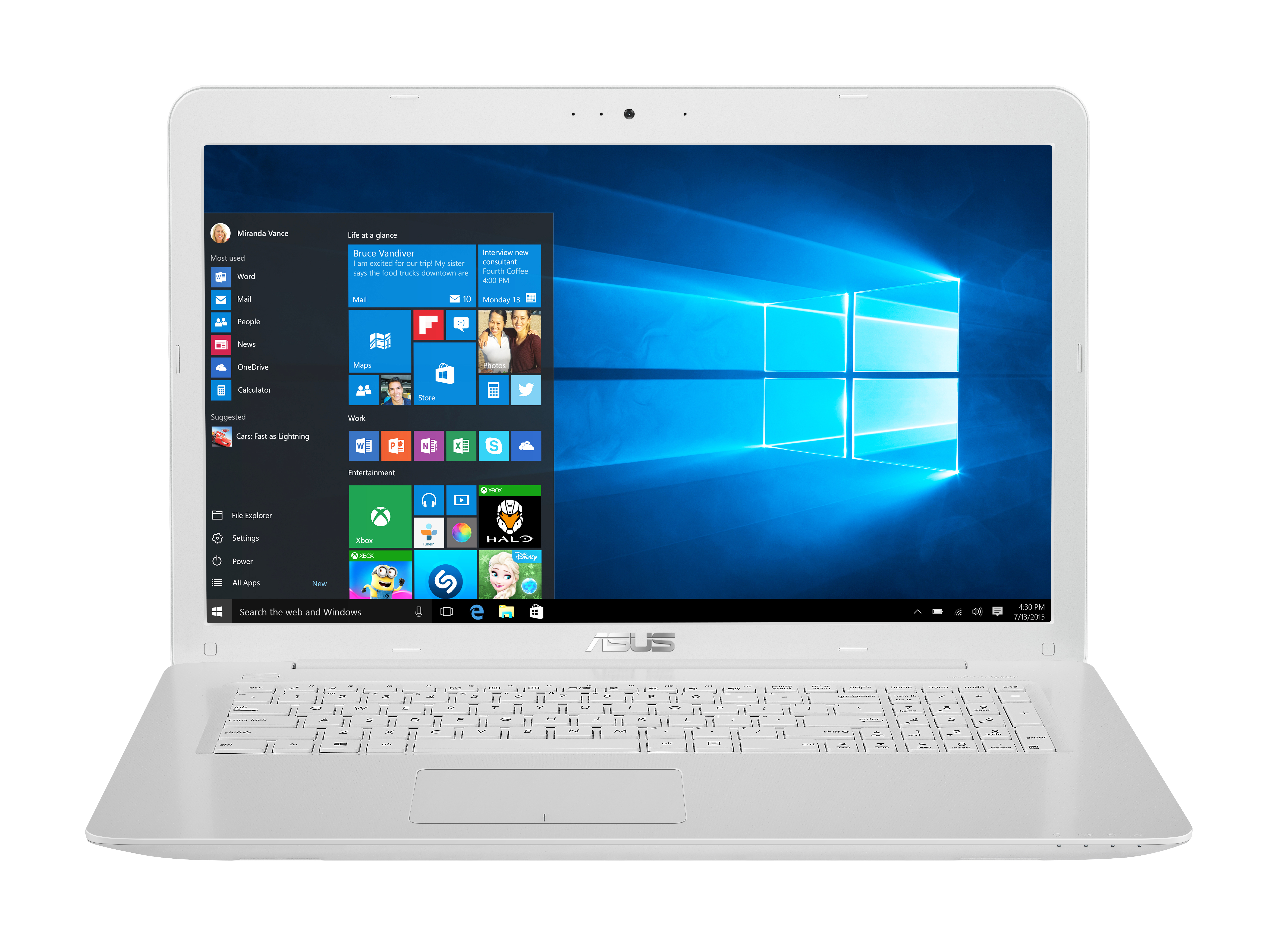 ASUS F756UQ-T4350T - 17,3 Zoll - Intel® Core™ i5 i5-7200U - 8 GB - 1 TB - NVIDIA - Windows 10 (64 Bit)