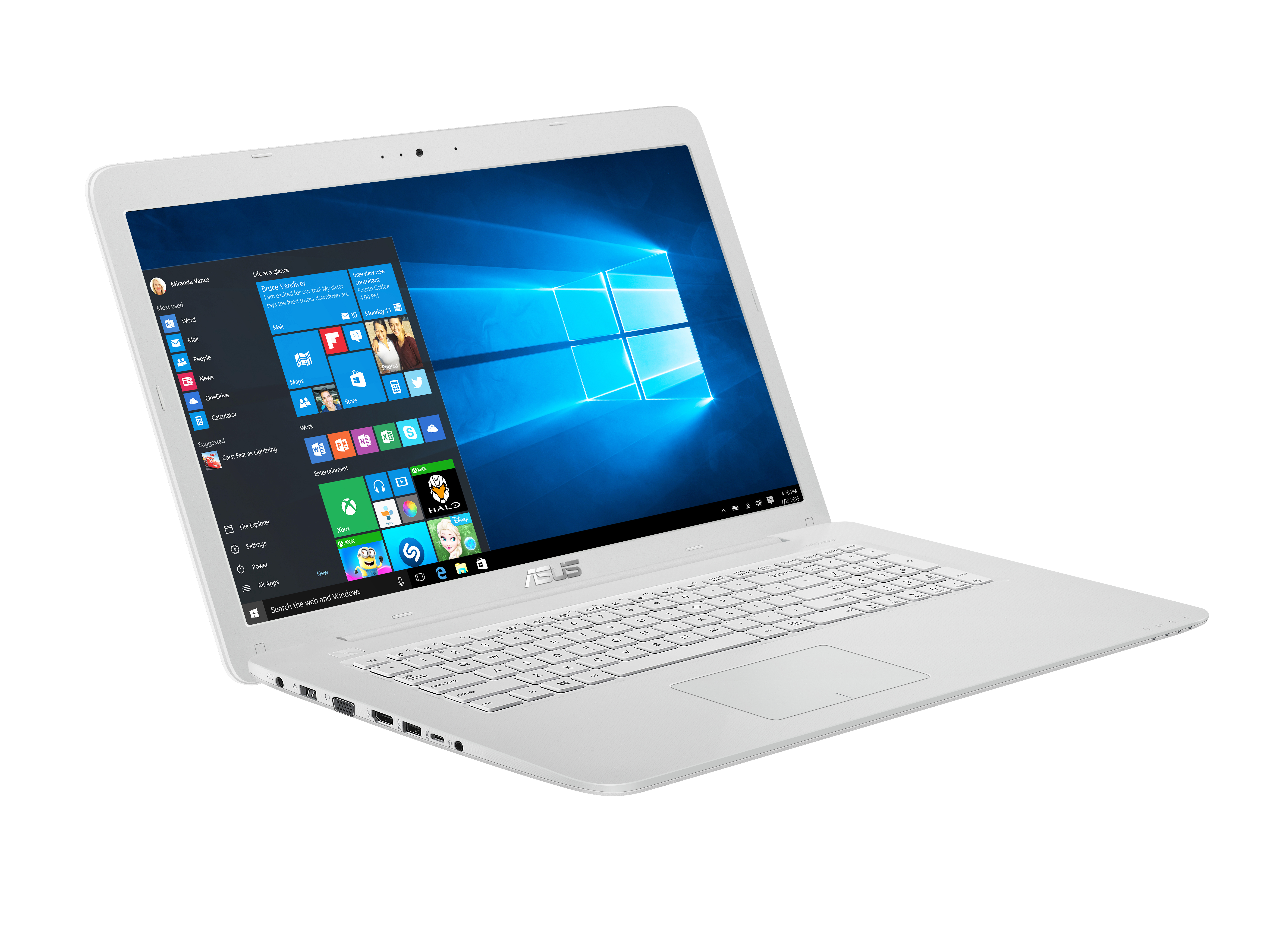 ASUS F756UQ-T4350T - 17,3 Zoll - Intel® Core™ i5 i5-7200U - 8 GB - 1 TB - NVIDIA - Windows 10 (64 Bit)