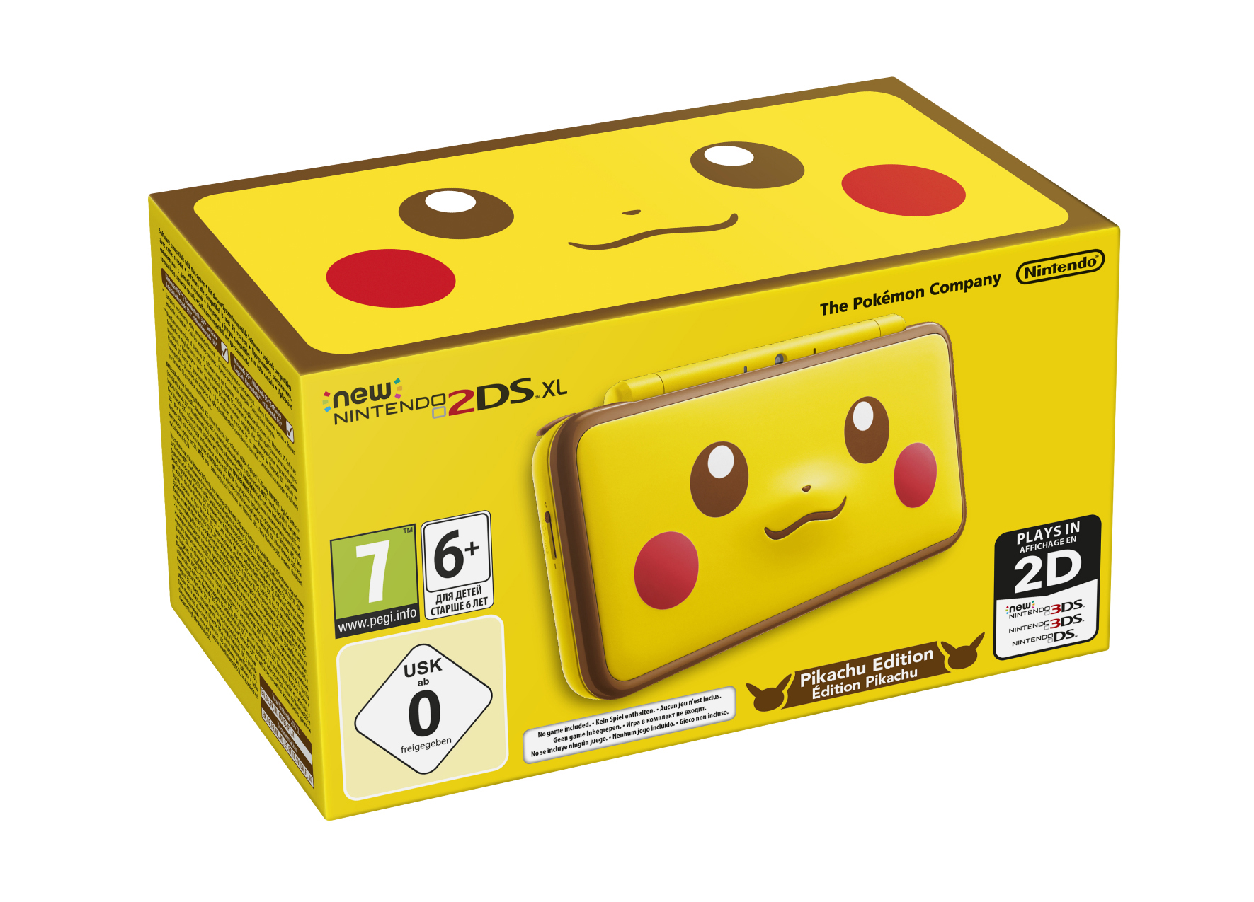 NINTENDO New Nintendo 2DS XL Pikachu Edition
