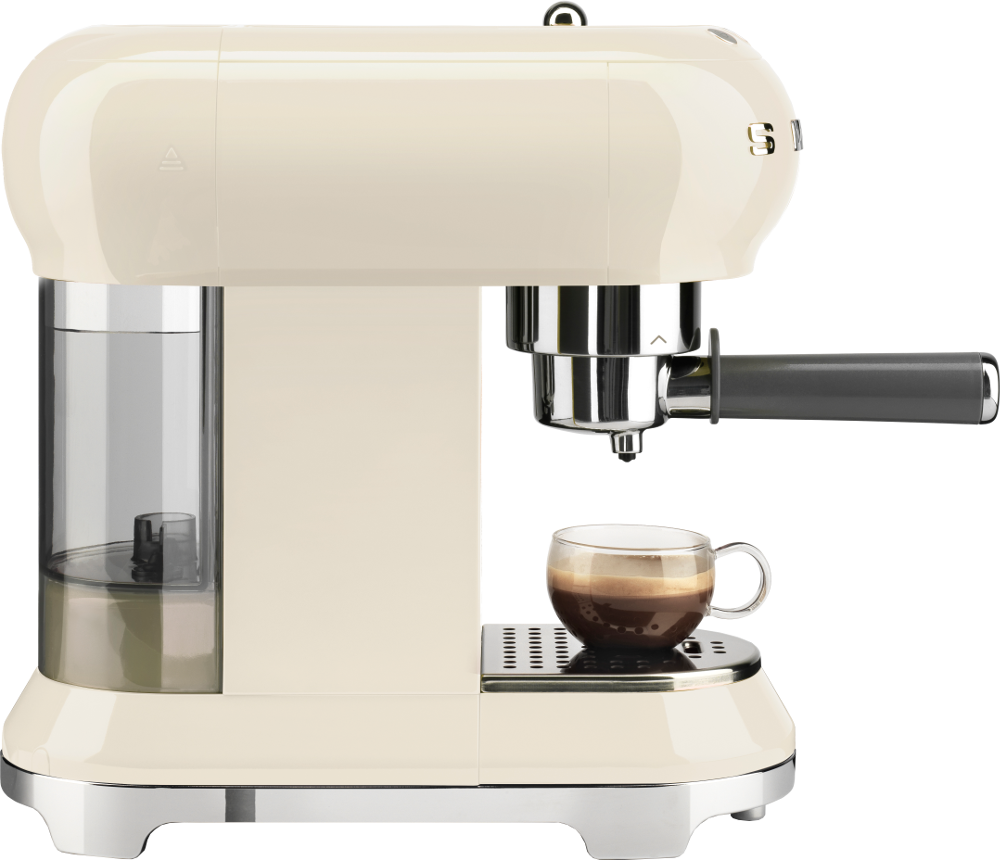 SMEG ECF01CREU Eszpresszó kávéfőző, bézs