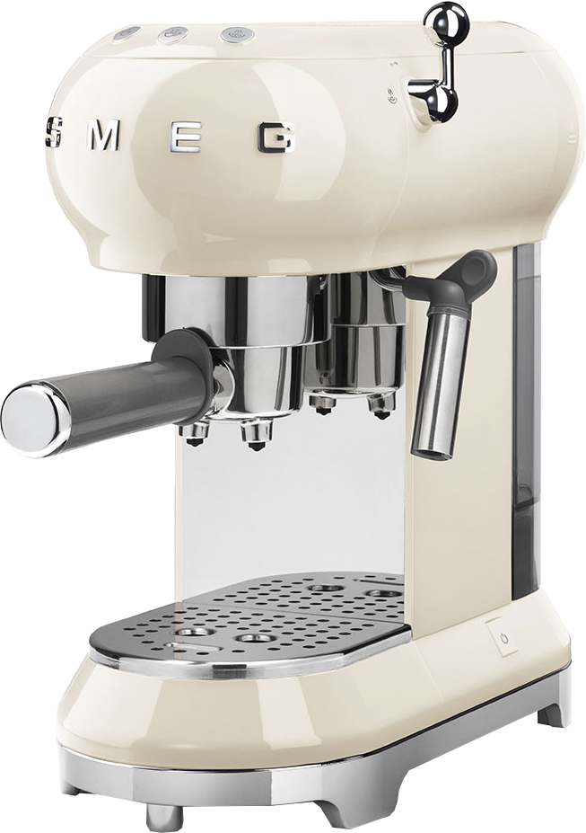 SMEG ECF01CREU Eszpresszó kávéfőző, bézs