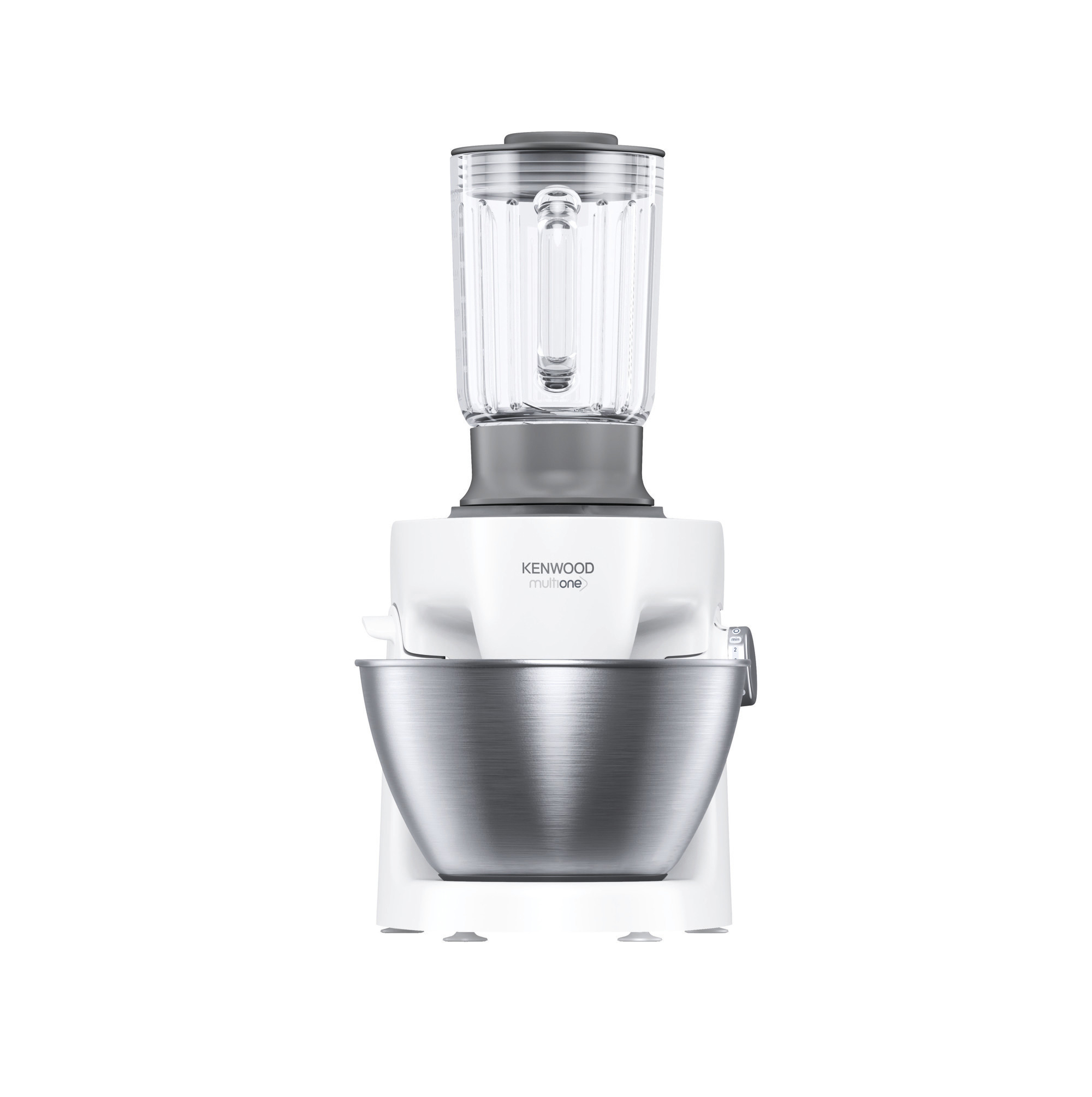 KENWOOD MultiOne KHH323 WH Küchenmaschine Weiß (Rührschüsselkapazität: 4,3 l, 1000 Watt)