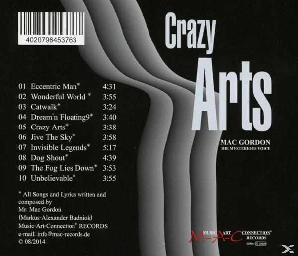 Mac Gordon - Crazy Arts  - (CD)