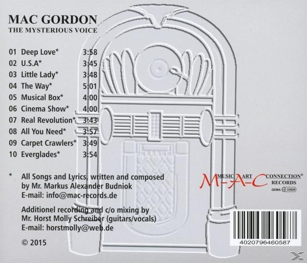 Mac Gordon - Musical Box  - (CD)