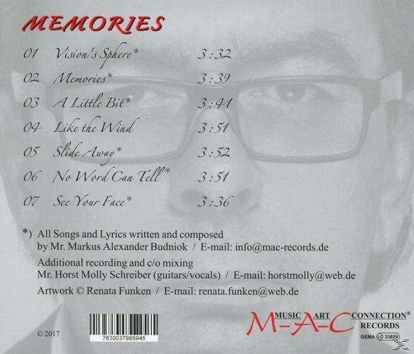 Mac Gordon - Memories  - (CD)