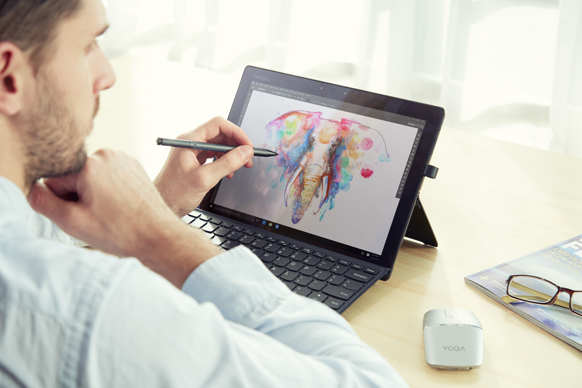 LENOVO Active Pen 2 für Yoga Stift Schwarz