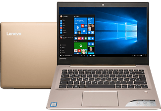 LENOVO IdeaPad 520S arany notebook 80X2007BHV (14" FullHD IPS/Core i3/4GB/128GB SSD/Windows 10)