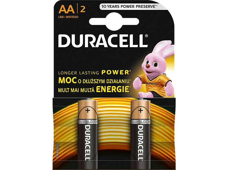 DURACELL Duracell BSC 2 db AA elem